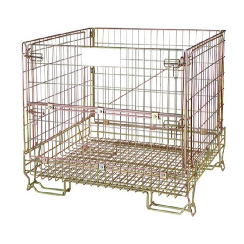 Chất xếp các lồng lưu trữ kim loại